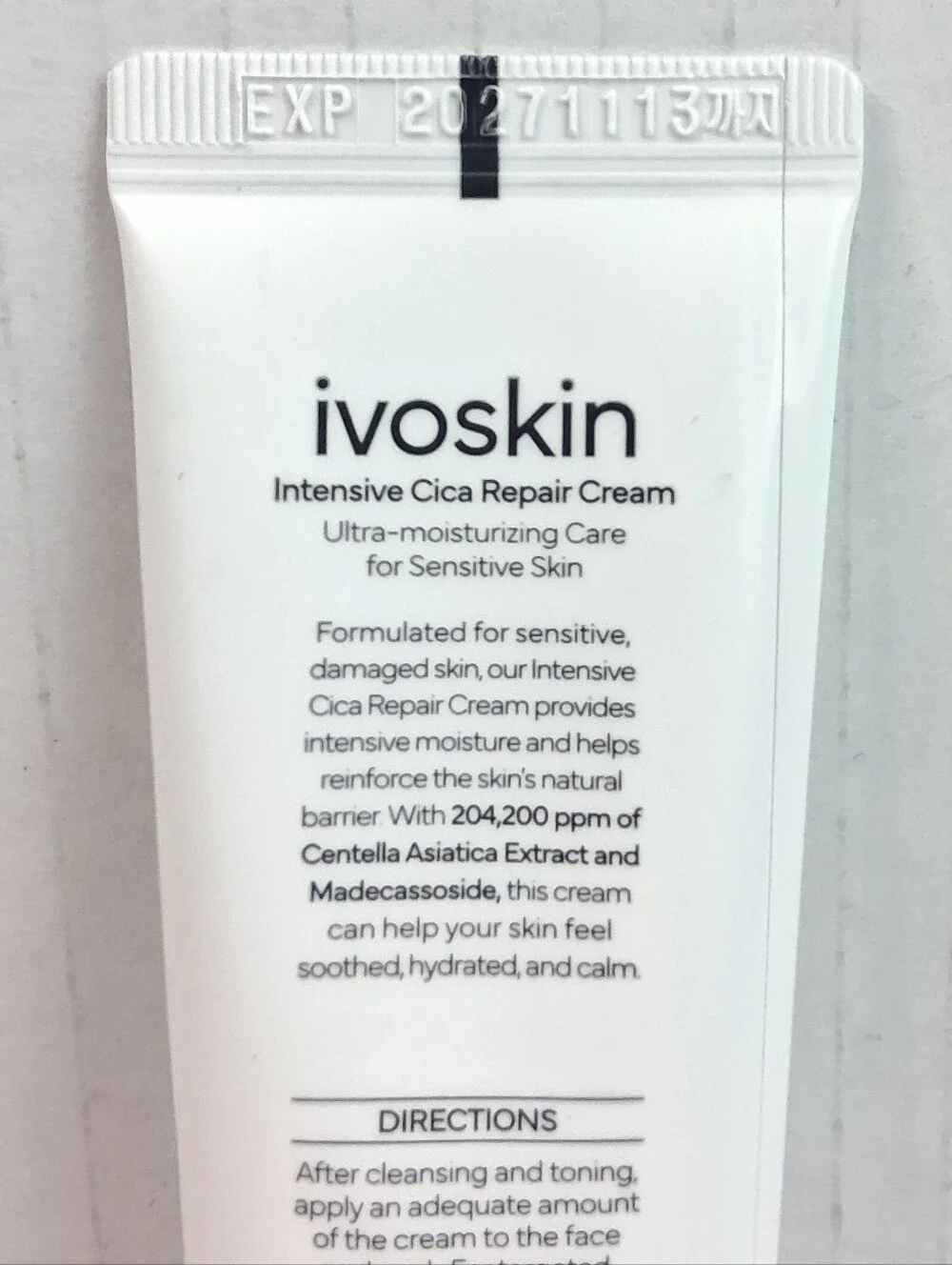 IVOSKIN Cica Redness Relief Treatment Cream 1.76oz.
